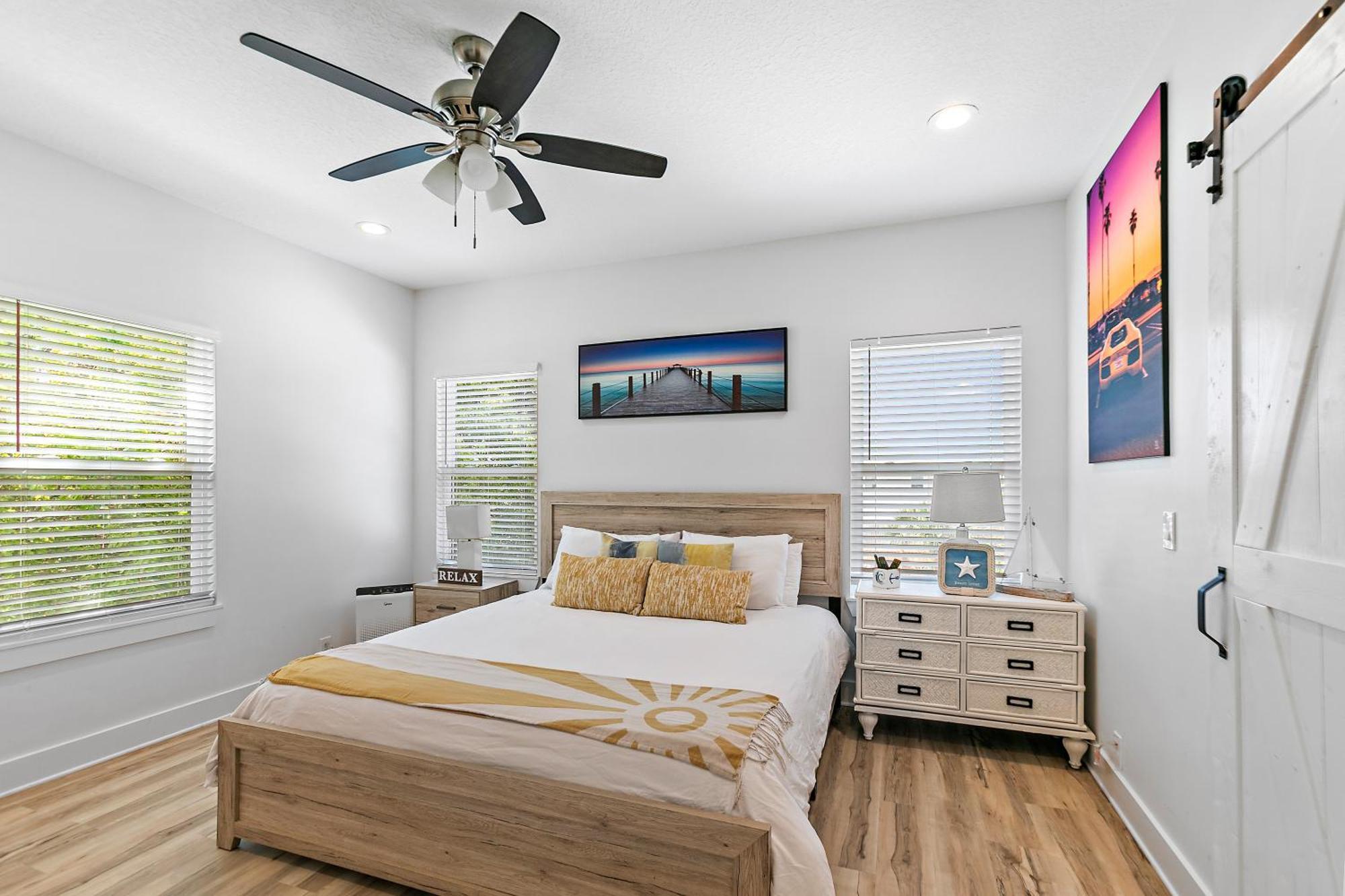 Few Steps To Ocean-4 Beach Cruisers & Free Parking & Private Backyard Jacksonville Beach Bagian luar foto