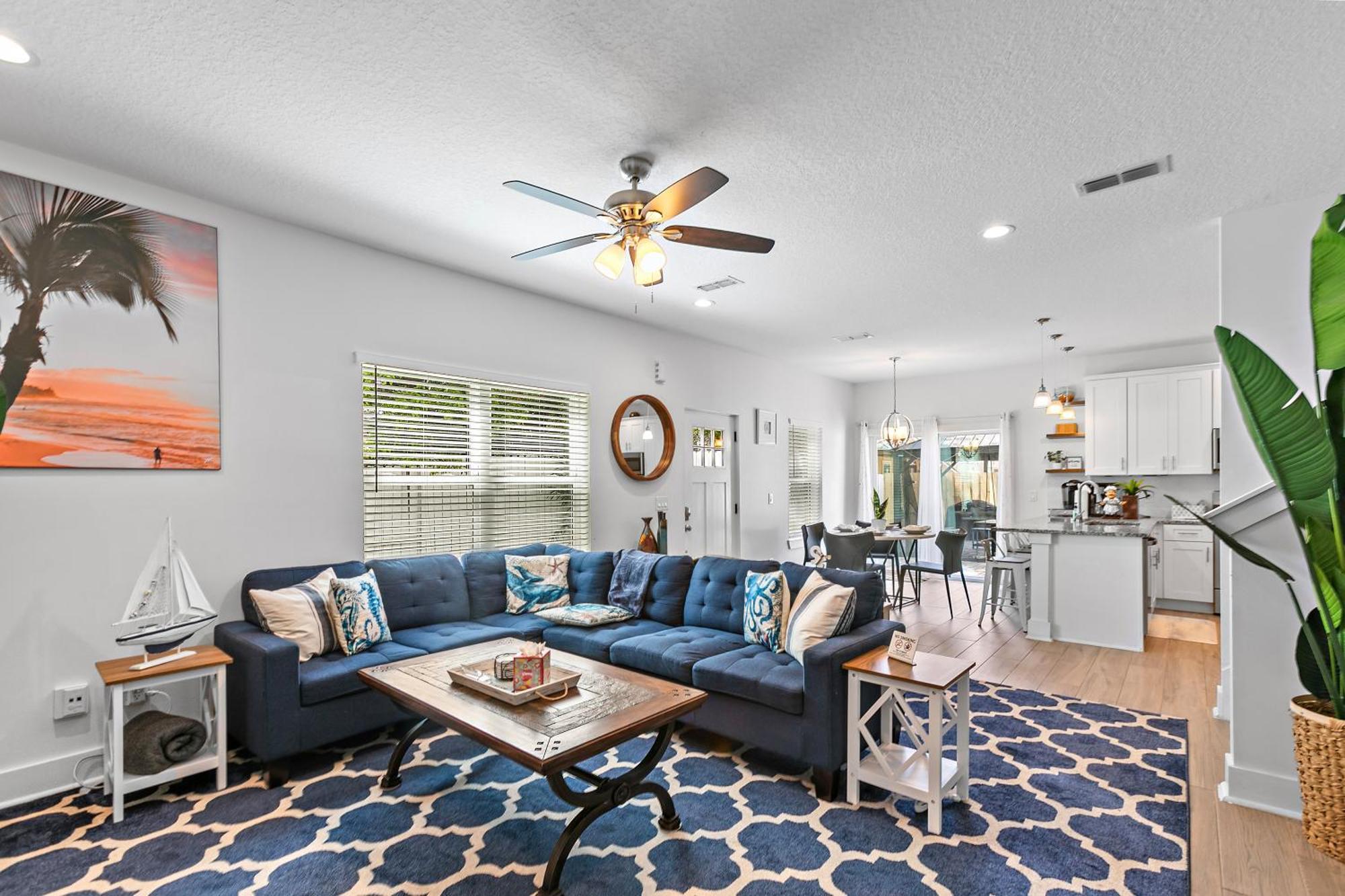 Few Steps To Ocean-4 Beach Cruisers & Free Parking & Private Backyard Jacksonville Beach Bagian luar foto